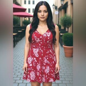 Pink Floral Dress